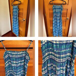Paper Heart Brand -- Blue Plaid Dress - women’s 10 - NWT